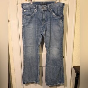 Silver Zac men’s denim light wash jeans